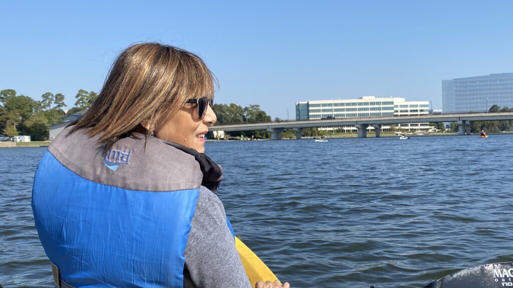 Canoeing in the Woodlands - Travelling Chiquita