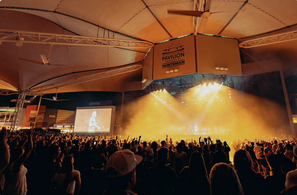 The Cynthia Woods Mitchell Pavilion in The Woodlands